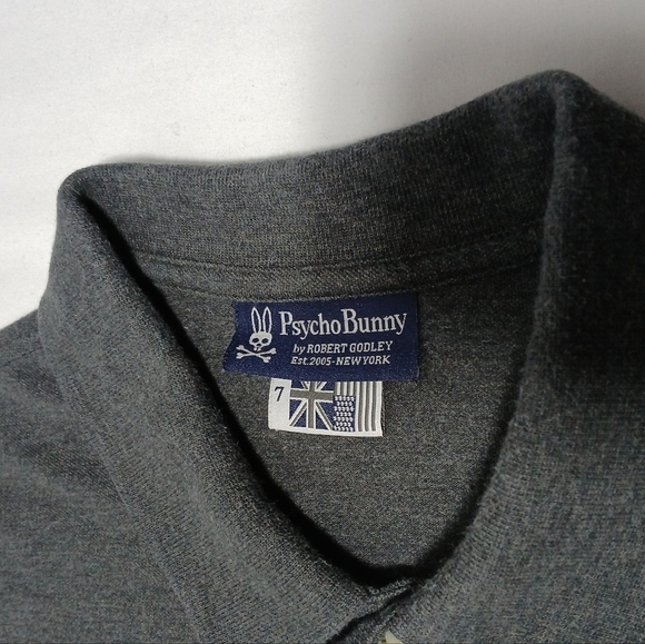Psyco Bunny Pima Cotton Short Sleeve Polo. Size XL(7) - Picture 4 of 8